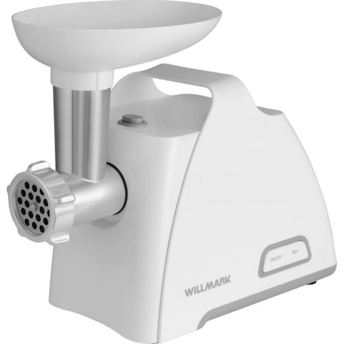 Мясорубка WILLMARK WMG-2083W (2200Вт, 2 решётки.,реверс,гар.2 года,белый)