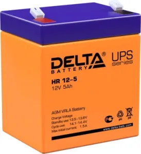   DELTA BATTERY HR 12-5