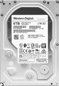   WD 6Tb 7200rpm HGST SATA-III 0B36039 HUS726T6TALE6L4 Ultrastar 7K6 256Mb 3.5