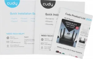   Cudy WR1300E AC1200 10/100/1000 