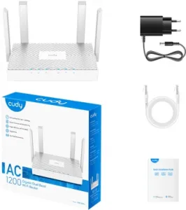   Cudy WR1300E AC1200 10/100/1000 