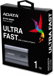  SSD A-Data USB-C 1Tb AELI-SE880-1TCGY SE880 2.5 