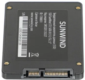  SSD SunWind SATA-III 512GB SWSSD512GS2T ST3 2.5