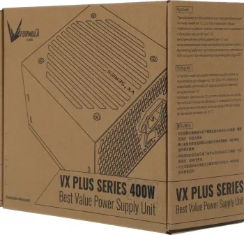   Formula ATX 400W AC VX PLUS (20+4pin) 120mm fan 2xSATA RTL