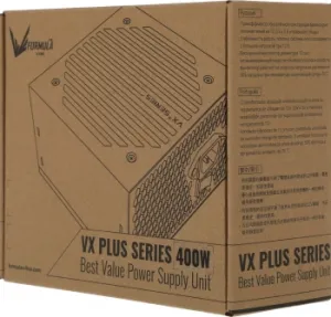   Formula ATX 400W AC VX PLUS (20+4pin) 120mm fan 2xSATA RTL