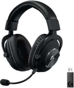  Logitech Headset PRO X LIGHTSPEED Wireless Gaming Black