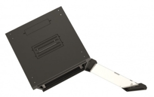   Hyperline TWB-1566-GP-RAL9004 19- (19), 15U, 775x 600 600,  