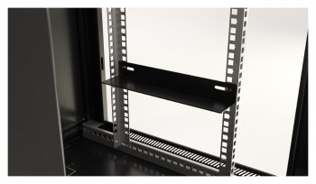   Hyperline TWB-1566-GP-RAL9004 19- (19), 15U, 775x 600 600,  