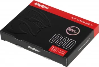  SSD 2.5 KingSpec 960Gb P4 Series <P4-960> (SATA3, up to 570/560MBs, 3D NAND, 200TBW)