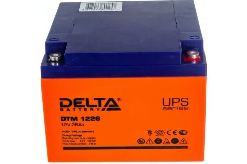  Delta DTM 1226 (12V, 26Ah)