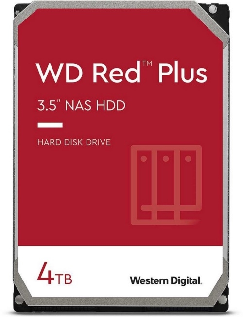   SATA 4TB 6GB/S 256MB RED PLUS WD40EFPX WDC