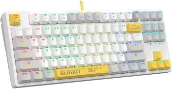  A4Tech Bloody S87 Energy   USB for gamer LED (S87 USB ENERGY WHITE)