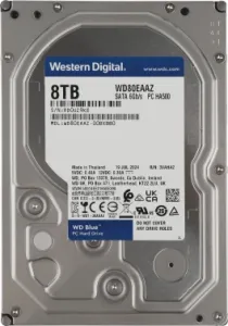   WD SATA-III 8TB WD80EAAZ Desktop Blue (5640rpm) 256Mb 3.5