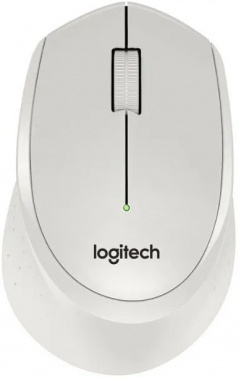   Logitech M330 Silent Plus White (, , 1000dpi, 2.4 GHz/USB-, 