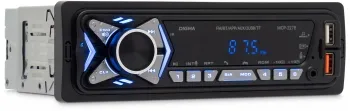  Digma MCP-227B 1DIN 2x45 v5.0 USB 2.0 AUX 2 