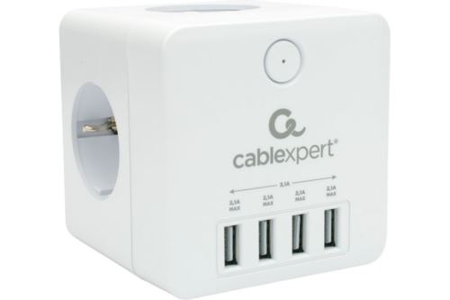   Cablexpert Cube CUBE-4-U4-W, 4 , 16, 4USB, . 2+, , 