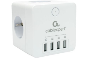   Cablexpert Cube CUBE-4-U4-W, 4 , 16, 4USB, . 2+, , 