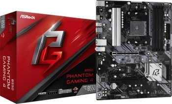   Asrock B550 PHANTOM GAMING 4 Socket AM4