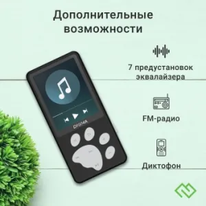  Hi-Fi Flash Digma S5 8Gb //2.4/FM/microSD/microSDHC