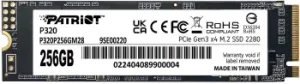  SSD Patriot PCIe 3.0 x4 256GB P320P256GM28 P320 M.2 2280