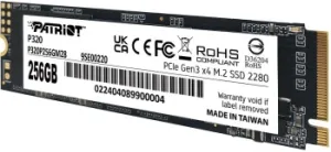  SSD Patriot PCIe 3.0 x4 256GB P320P256GM28 P320 M.2 2280