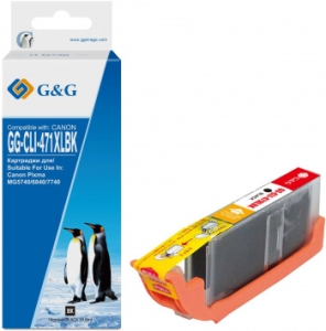   G&G GG-CLI-471XLBK   (10.8)  Canon TS5040/MG5740/MG6840/MG7740