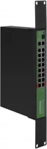  Digma DSP216F-1G-1C-R300 (L2) 16x100/ 1x1/ 1x(1000BASE-T/SFP) 16PoE 16PoE+