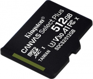   microSDHC 512GB microSDXC Class10 Kingston <SDCS2/512GBSP> UHS-I Canvas Select up to 100M
