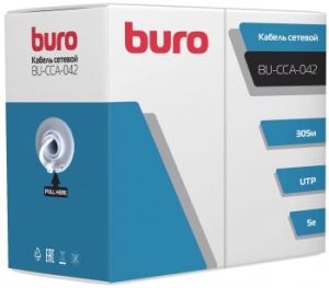   Buro BU-CCA-042 UTP 4  cat5E solid 0.42 305 