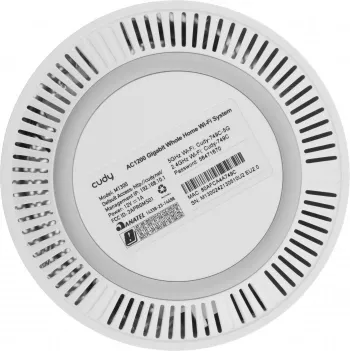  Mesh  Cudy M1300 (M1300 3-PACK) AC1200 10/100/1000BASE-TX/Wi-Fi  (.:3)
