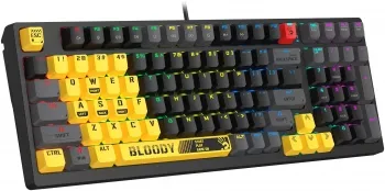  A4Tech Bloody S98 Sports Lime BLMS Plus  / USB for gamer LED (S98 