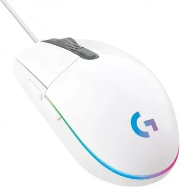  Logitech Mouse G102 LIGHTSYNC  Gaming White Retail
