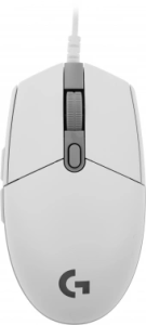  Logitech Mouse G102 LIGHTSYNC  Gaming White Retail