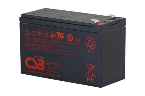 Батарея CSB GP 1272 (12V 7.2Ah) (28W) F1