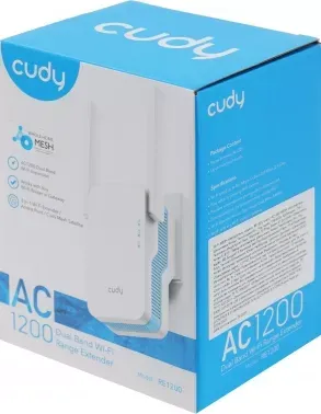    Cudy RE1200 AC1200 10/100BASE-TX/Wi-Fi 