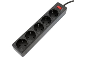  5bites GARDA SP5B-518 5S / 3*0.75MM2 / 1.8M / BLACK