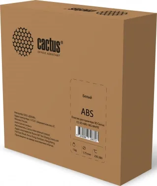    3D Cactus CS-3D-ABS-1KG-WHITE ABS d1.75 1 1.