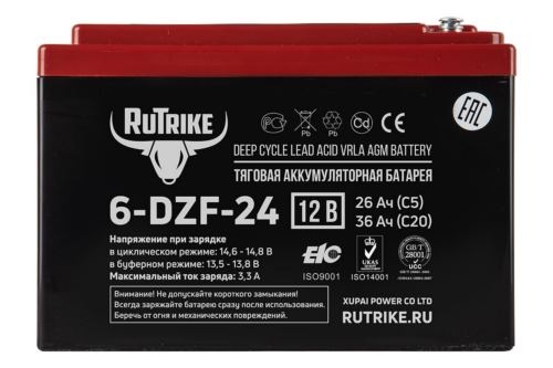    Rutrike 6-DZF-24 12 24