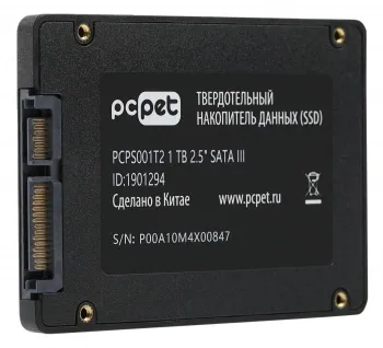  SSD PC Pet SATA III 1Tb PCPS001T2 2.5 OEM