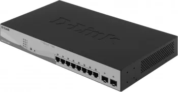  D-Link DGS-1210-10MP/FL 8G 2SFP 130W 