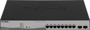  D-Link DGS-1210-10MP/FL 8G 2SFP 130W 