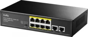  Cudy FS1010PG (L2) 8x100/ 2x1/ 8PoE+ 120W 