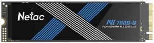  SSD Netac 1Tb M.2 2280  NV7000Q, PCI-E 4.0 x4, 3D NAND, 7100/6200MBs, NVMe 1.4, 640TBW, 