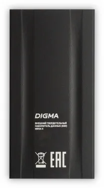  SSD Digma USB3.2 Gen2x2 4TB DGSM8004T2MGG MEGA X 1.8 -