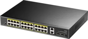  Cudy GS1026PS2 (L2) 26x1/ 2x(1000BASE-T/SFP) 2SFP 24PoE 300W 