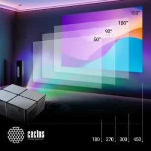  Cactus CS-PRO.03B.Full HD-A LCD 7500Lm LS 750Lm ANSI (1920x1080) 2300:1  :30000