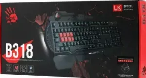  A4Tech Bloody B318 Black USB Multimedia Gamer LED (  )