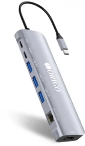 - ORIGO USB-C, 3xUSB 3.0, 1xUSB-C/PD 3.0, 1xUSB-C, 1x1000Base-T, 1xHDMI,  SD/TF/microS