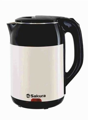 Чайник Sakura SA-2168BW (1.8) черн/бел