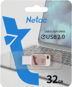   Netac 32Gb UA31 NT03UA31N-032G-20PK USB2.0 
